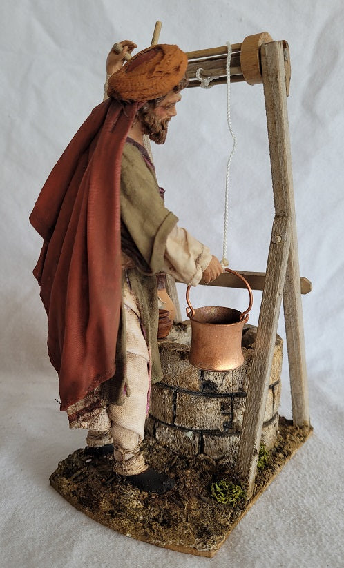 Hirte am Brunnen 18 cm Qualität Particolare