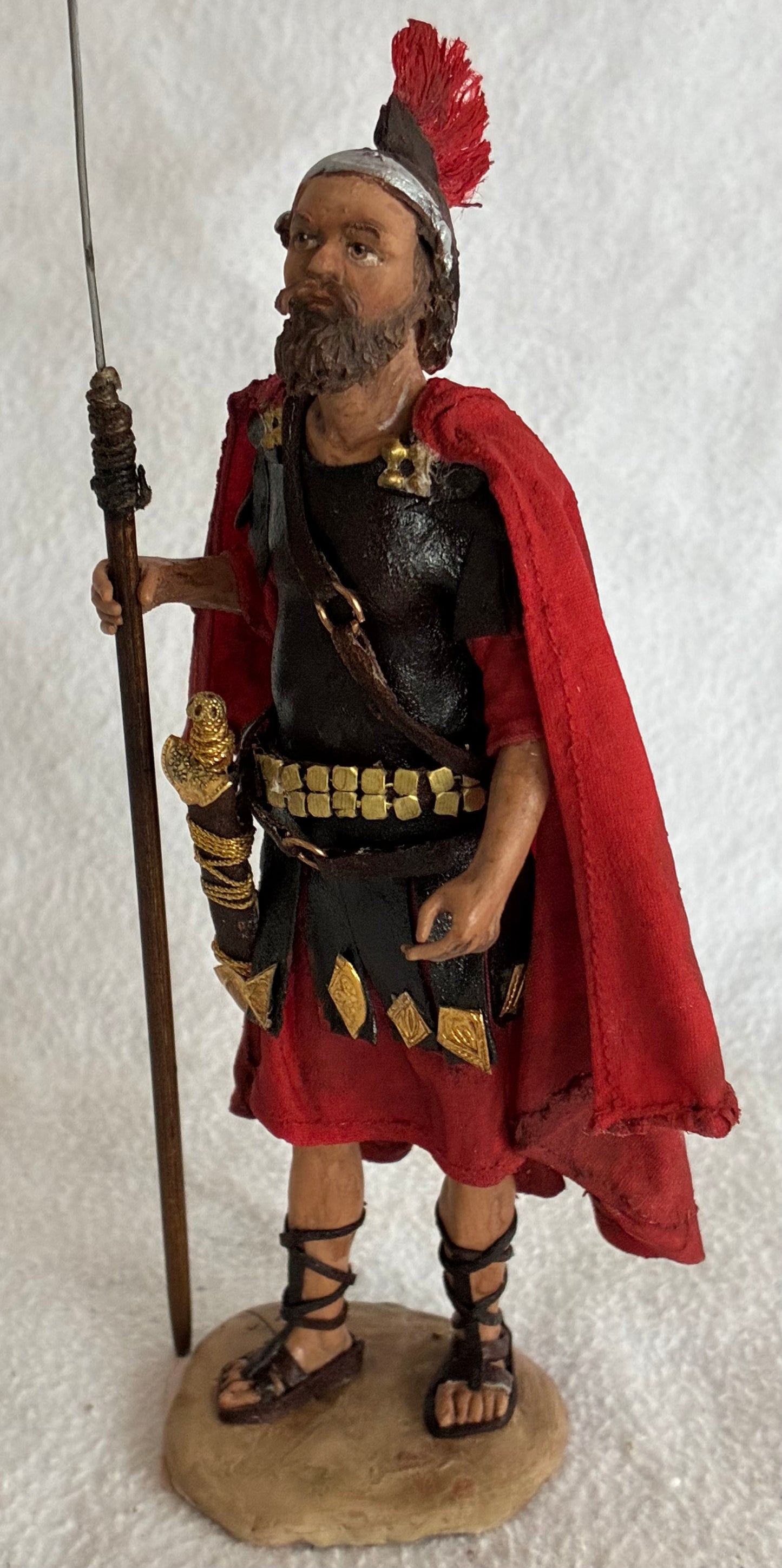 Soldat, Blick nach oben