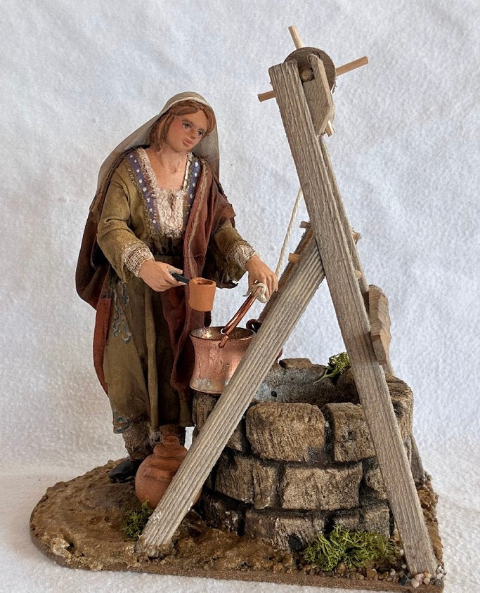 Hirtin am Brunnen 13 cm Qualität Super