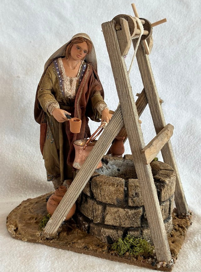 Hirtin am Brunnen 13 cm Qualität Super