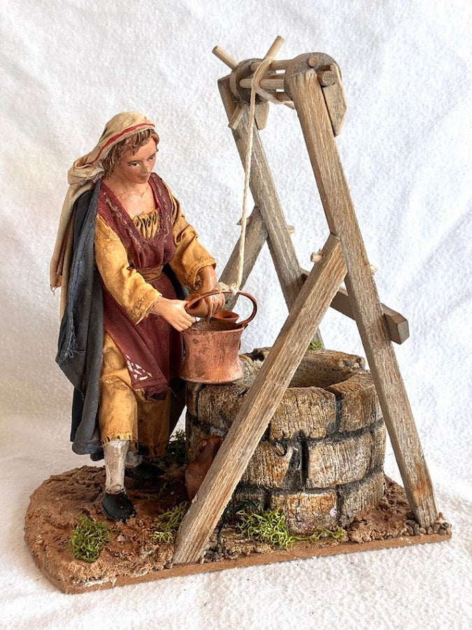 Hirtin am Brunnen 13 cm Qualität Super