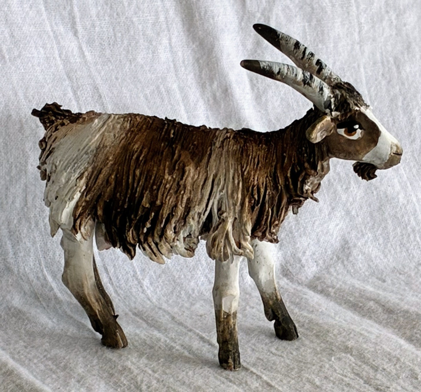 Ziege Kopf hoch 13 cm