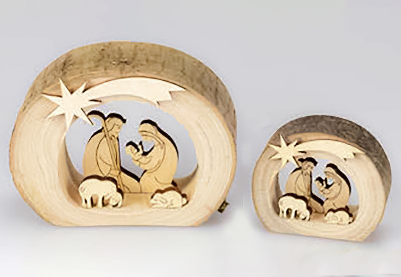 Grotte aus Holz