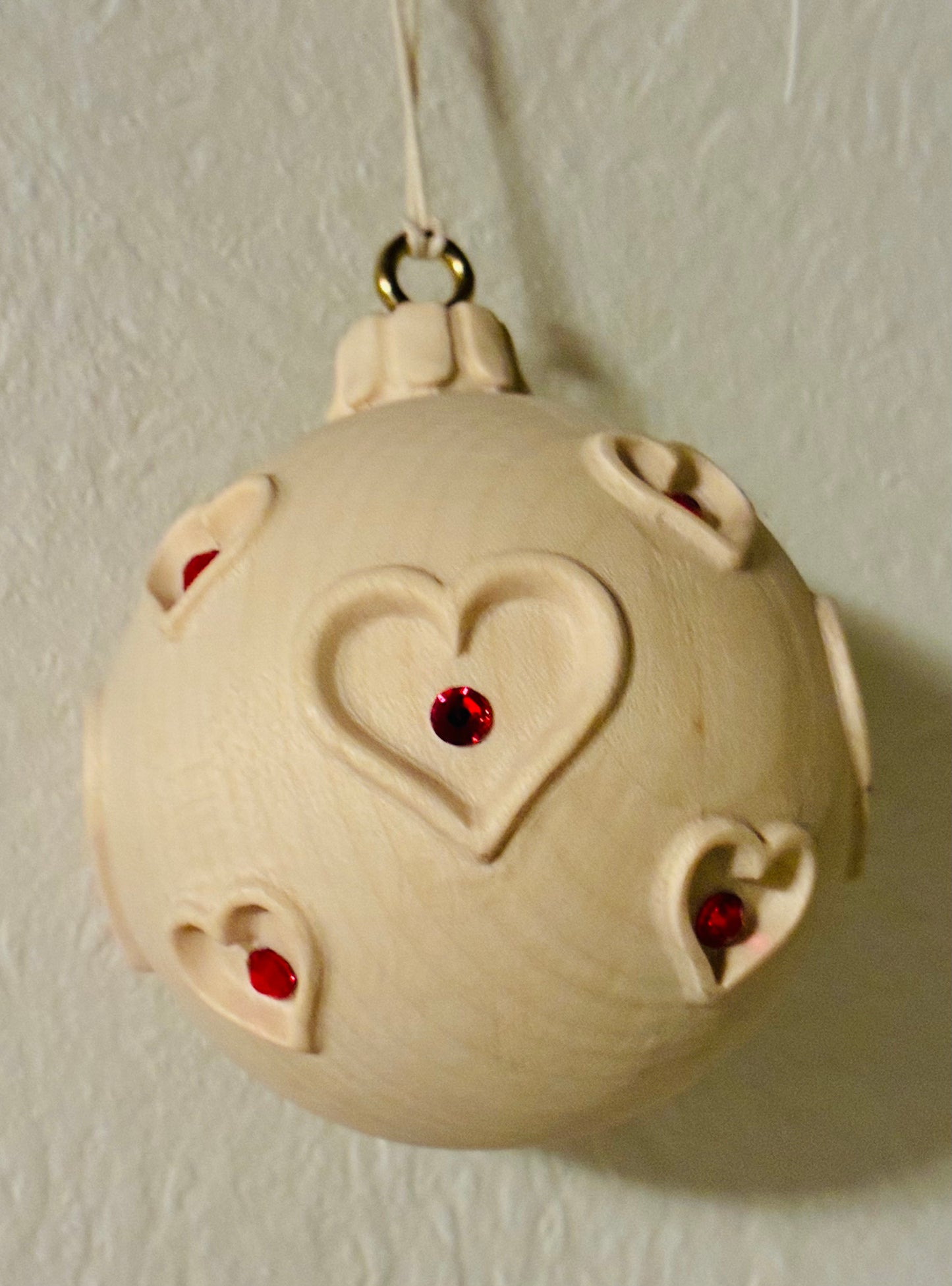 Weihnachtskugel Herz