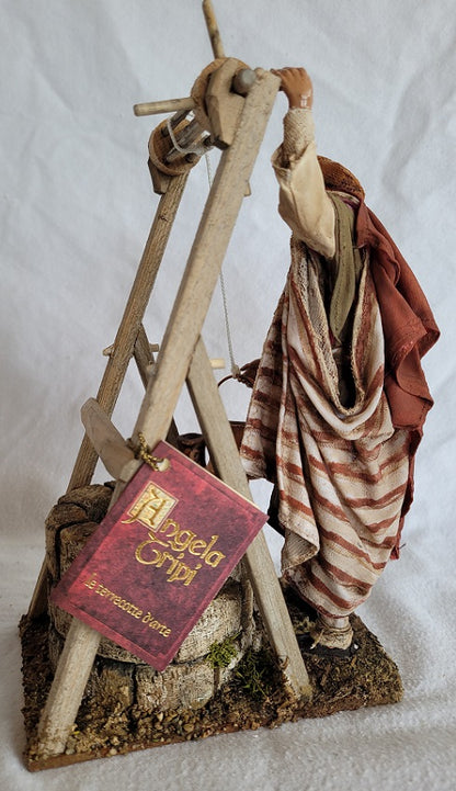 Hirte am Brunnen 18 cm Qualität Particolare