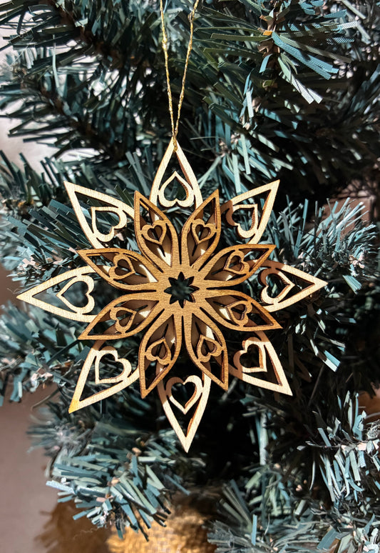 3 Schicht Stern rund