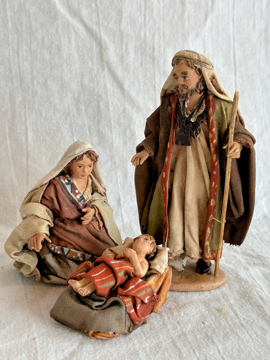 Hl. Familie 10 cm Particolare