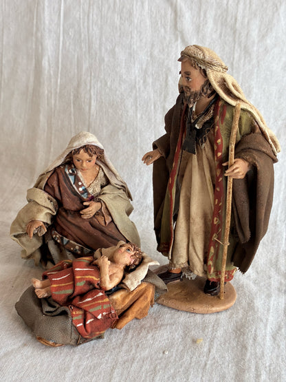 Hl. Familie 10 cm Particolare