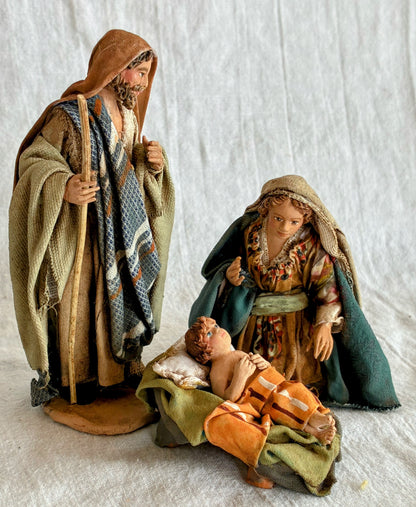Hl. Familie 10 cm Particolare