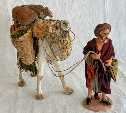 Kameltreiber mit Kamel 13 cm Particolare