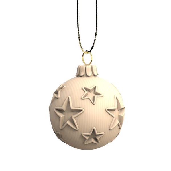Weihnachtskugel Sterne